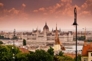 Pohľad na Budapešť